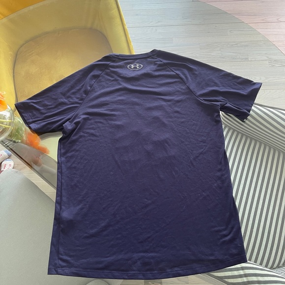 Under Armour tech tee NAVY Dont Tread on Me Graphic T Shirt - Picture 4 of 5